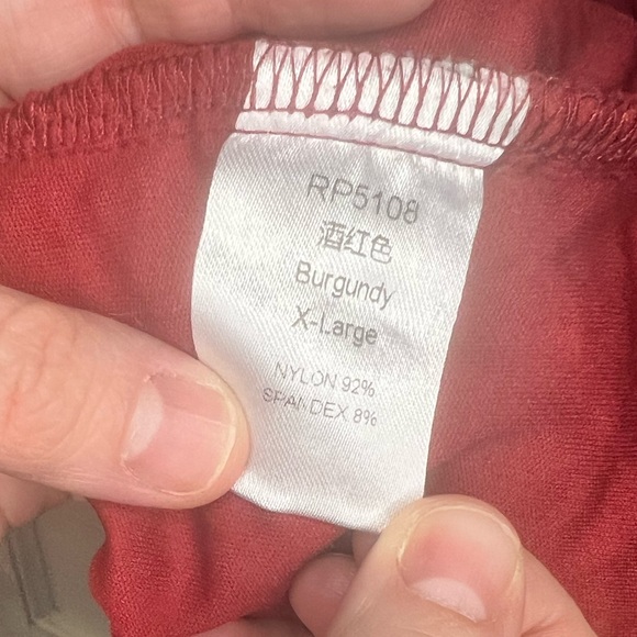 Chic Long Sleeve Red Dress - Picture 3 of 3